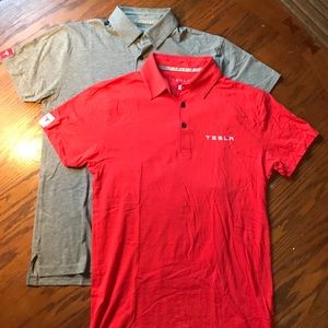 Tesla Employee Uniform Golf Shirt